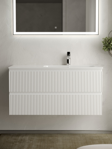 Тумба под раковину Sancos SNOB R SNR100RW 99,5х44,5х50 настенная - фото 4
